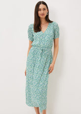 Melani Ditsy Print Midaxi Dress Multi-Coloured