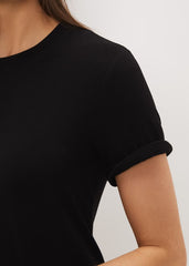 Roxana T-Shirt Maxi Dress Black