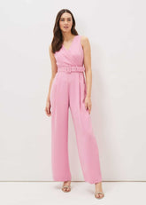 Lissia Pink Wide Leg Jumpsuit Candy Pink