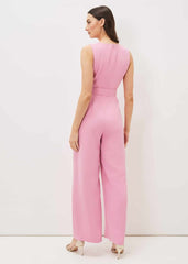 Lissia Pink Wide Leg Jumpsuit Candy Pink