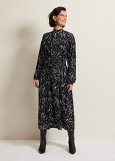 Anamaria Midi Dress Charcoal Multi
