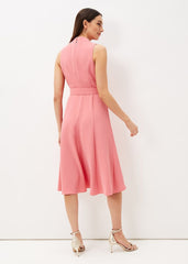 Kazandra Belted Dress Watermelon