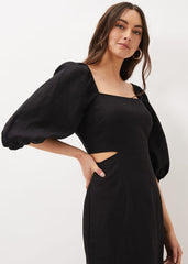 Aoife Cutout Dress Black