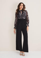 Millicent Print Jumpsuit Multi-Coloured