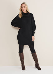 Alyssa Knitted Dress Charcoal