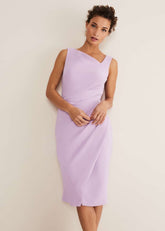 Emmie Asymmetric Hem Dress Crocus