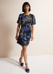 Lanna Floral Mini Dress Multi-Coloured