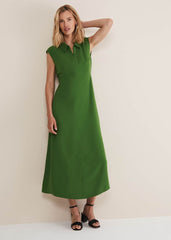 Janine Green Maxi Dress Green