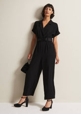 Constance Black Wide Leg Jumpsuit Black