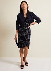 Remi Floral Mesh Dress Multi-Coloured