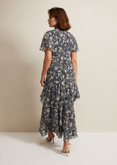 Tyanna Floral Maxi Dress Multi-Coloured