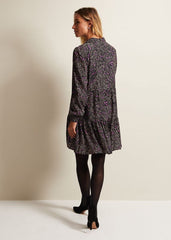 Dolly Snake Swing Dress Purple