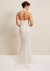 Guinevere Embellished Bridal Dress Ivory