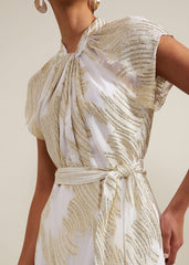 Kerena Shimmer Maxi Dress Multi-Coloured