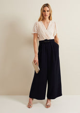 Carolyn Burnout Jumpsuit Multi-Coloured