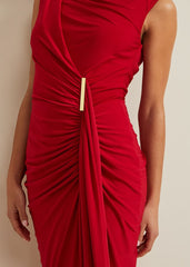 Petite Donna Maxi Dress Red