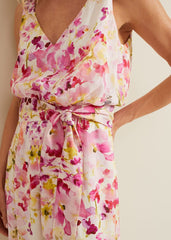 Ethel Floral Wide Leg Jumpsuit Multi-Coloured