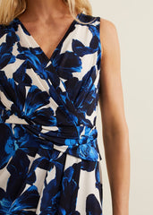 Jackie Print Dress Multi-Coloured