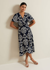 Julissa Printed Dress Multi-Coloured