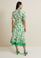Daphne Floral Shirt Dress Multi-Coloured