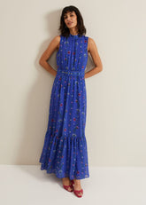 Sofia Print Maxi Dress Multi-Coloured