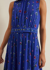 Sofia Print Maxi Dress Multi-Coloured