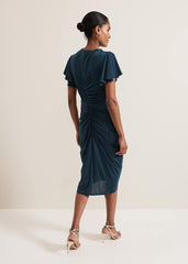 Donna Green Bodycon Dress Dark Green