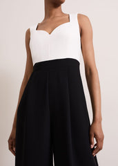 Maisy Jumpsuit Black/Ivory