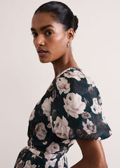Myron Floral Wide Leg Jumpsuit Multi-Coloured