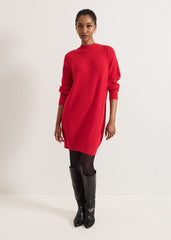 Eliana Jumper Dress Red