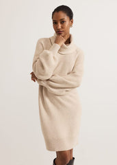 Dahlie Lurex Dress Neutral