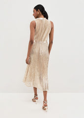 Sammy Silver Sequin Dress Silver
