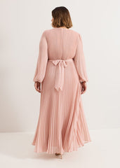Isadora Pale Pink Maxi Dress Pale Pink
