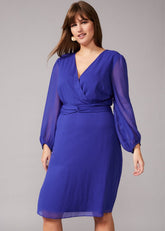 Felicity Twist Dress Ultra-Violet