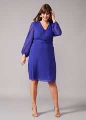 Felicity Twist Dress Ultra-Violet