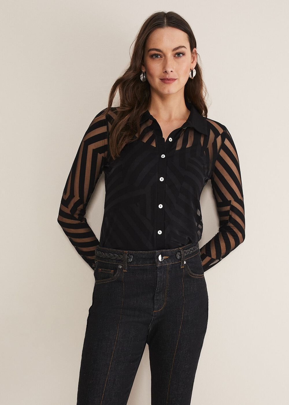 Vida Burnout Shirt Black
