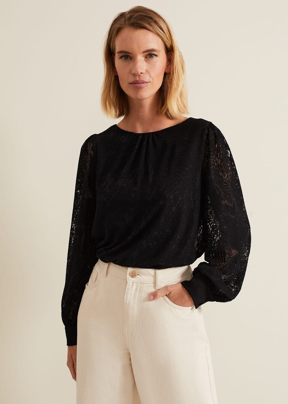 Azarliah Snake Burnout Top Black