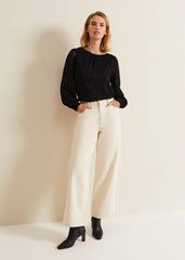Azarliah Snake Burnout Top Black