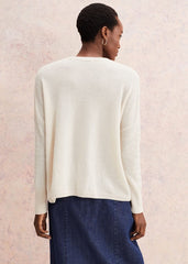Arabella Cashmere Cardigan Buttermilk