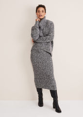 Marina Flecked Chunky Coord Knit Multi-Coloured