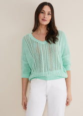 Nadia Tape Knit Mint