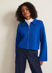 Maisie Zip Jacket Cobalt