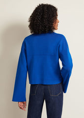Maisie Zip Jacket Cobalt