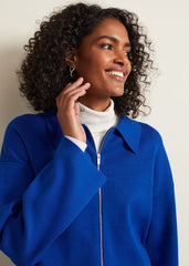 Maisie Zip Jacket Cobalt