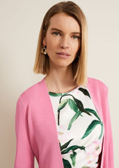 Salma Flared Hem Jacket Pink