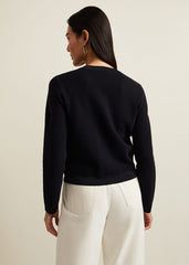 Libby Knitted Jacket Navy