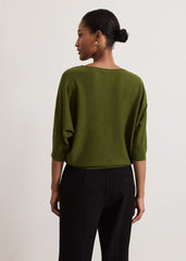 Cristine Knit Jumper Green