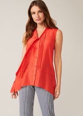 Ysanne Silk Blend Blouse Cucumber Rose