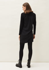 Neave Button Tunic Black