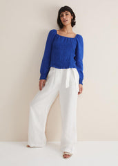 Esty Blue Blouse Cobalt